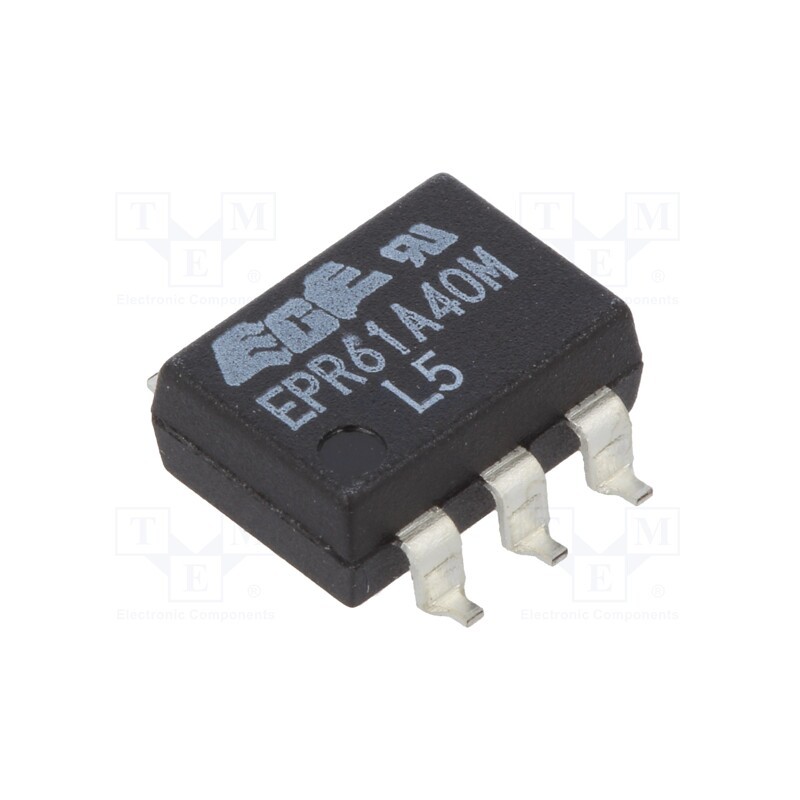 10 pcs : EPR311A406000EZ - Relay: solid state, Icntrl max: 50mA, 130mA, max.400VAC, 30Ω, SMD6