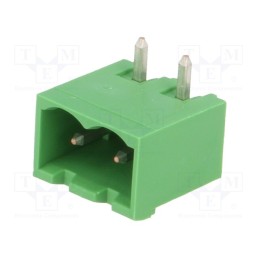 10 pcs : 796638-2 - Pluggable terminal block, Contacts ph: 5.08mm, ways: 2, socket
