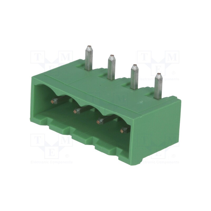 10 pcs : 796638-4 - Pluggable terminal block, Contacts ph: 5.08mm, ways: 4, socket