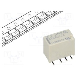 10 pcs : FTR-B4GB012Z-B05 - Relay: electromagnetic, DPDT, Ucoil: 12VDC, 2A, 0.3A/125VAC, SMT