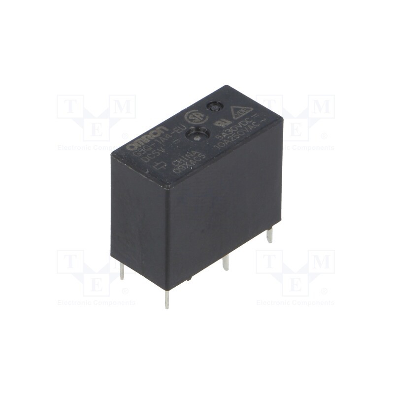 10 pcs : G5Q-1A4-EU 5VDC - Relay: electromagnetic, SPST-NO, Ucoil: 5VDC, Icontacts max: 10A