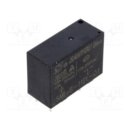 10 pcs : SMI-S-112L - Relay: electromagnetic, SPDT, Ucoil: 12VDC, Icontacts max: 12A