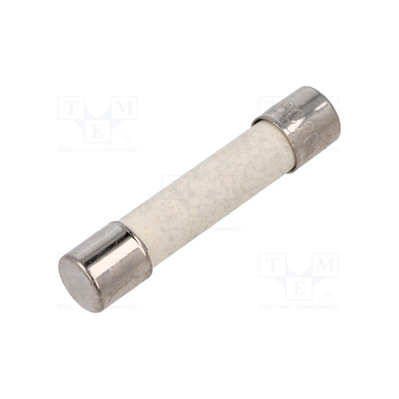10 pcs : BK-ABC-20-R - Fuse: fuse, quick blow, 20A, 250VAC, 125VDC, ceramic,cylindrical