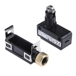 1 pcs - Honeywell SL1 Series Roller Plunger Limit Switch, NO/NC, IP67, SPDT, Die Cast Zinc Housing, 125V ac Max, 100mA Max