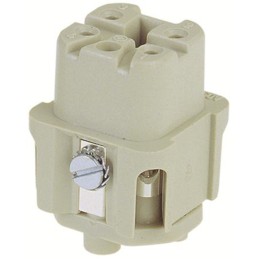 1 pcs - RS PRO Heavy Duty Power Connector Insert, 10A, Female, 5 Contacts