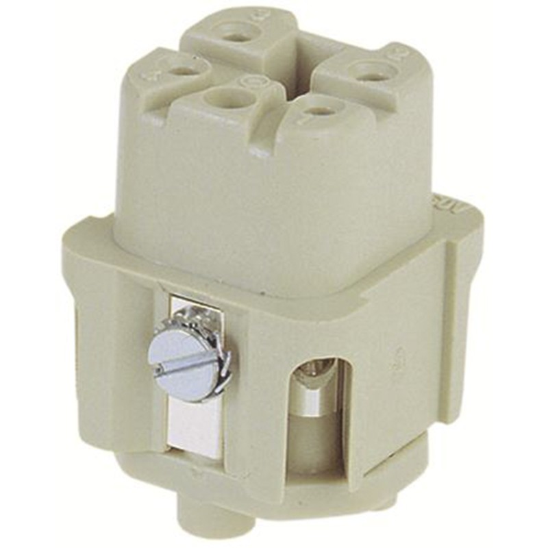 1 pcs - RS PRO Heavy Duty Power Connector Insert, 10A, Female, 5 Contacts