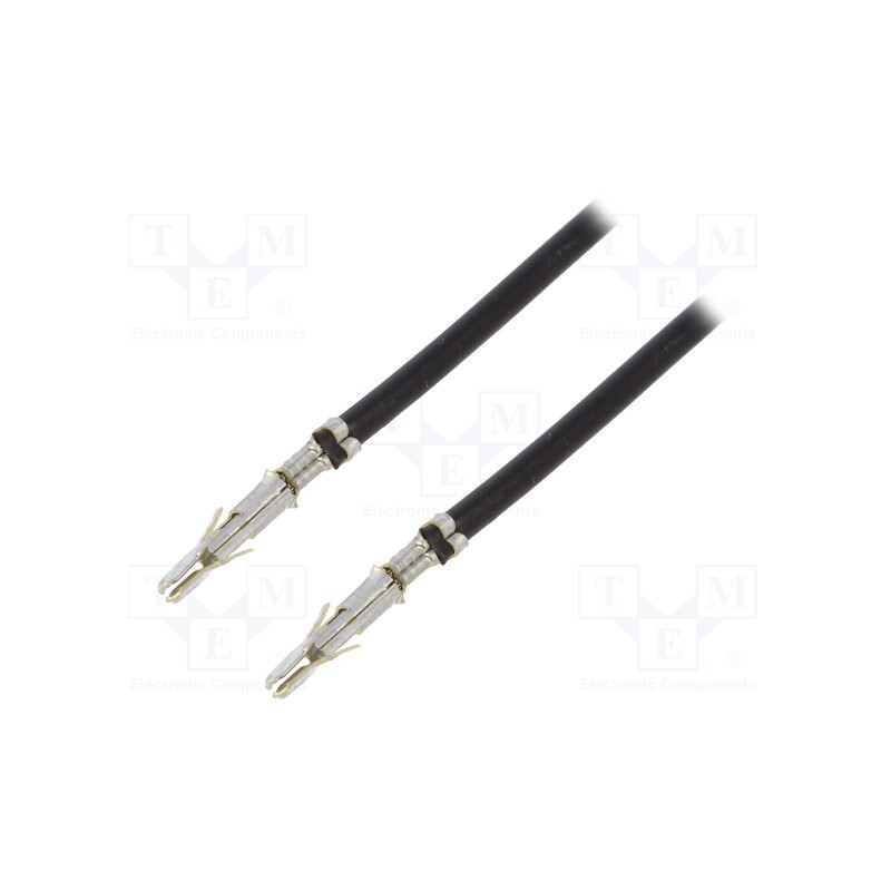 10 pcs : 797582030 - Contact, male, tinned, 18AWG, MLX, for cable, Contacts ph: 6.35mm