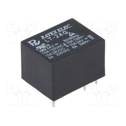 10 pcs : LT-24G - Relay: electromagnetic, SPDT, Ucoil: 24VDC, Icontacts max: 10A