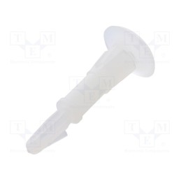 50 pcs : 8G820V40623 - Assembly stud, polyamide, L: 12.7mm, latch/latch, Ø2: 4.75mm