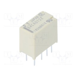10 pcs : FTR-B4CA012Z - Relay: electromagnetic, DPDT, Ucoil: 12VDC, 2A, 0.3A/125VAC, THT