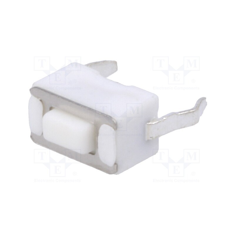 10 pcs : DTSH31N B - Microswitch TACT, SPST-NO, Pos: 2, 0.05A/12VDC, THT, none, 1.6N