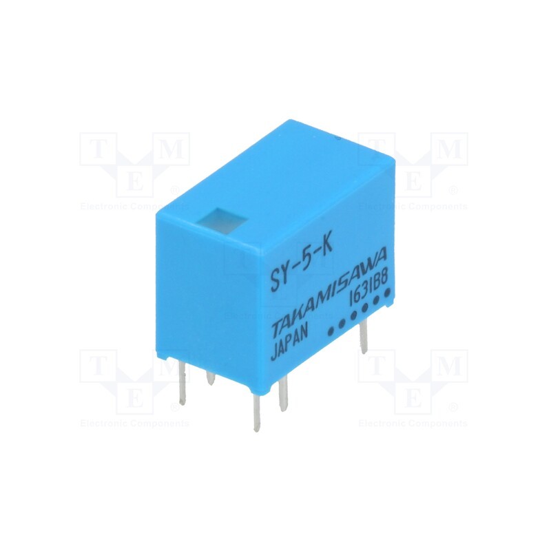10 pcs : SY-5-K - Relay: electromagnetic, SPDT, Ucoil: 5VDC, 2A, 0.5A/120VAC, PCB