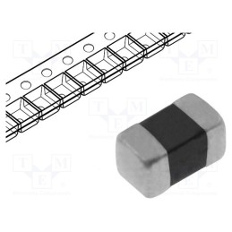 50 pcs : BLM15EG121SN1D - Ferrite: bead, Imp.@ 100MHz: 120Ω, SMD, 1.5A, 0402, R: 0.095Ω