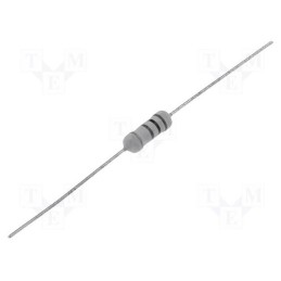50 pcs : MOF1WS-8K2 - Resistor: metal oxide, THT, 8.2kΩ, 1W, ±5%, Ø3.2x9mm, axial