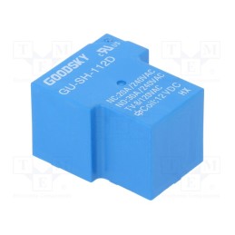 10 pcs : GU-SH-112D - Relay: electromagnetic, SPDT, Ucoil: 12VDC, 30A, Series: GU, PCB
