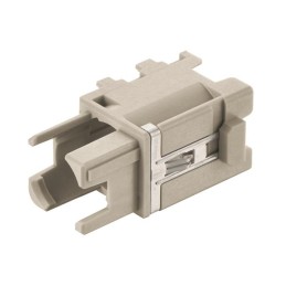 1 pcs - HARTING Crimp Connector M12 Cube, Male, Han-Modular, Han-Domino