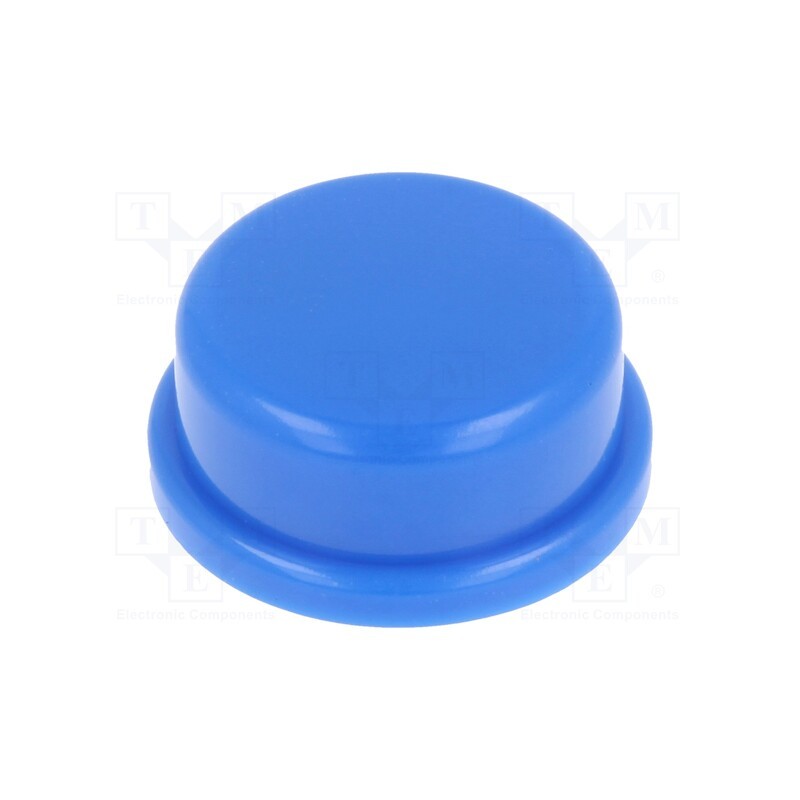 10 pcs : KTSC 22 B - Button, none, TS 2x, Body: blue