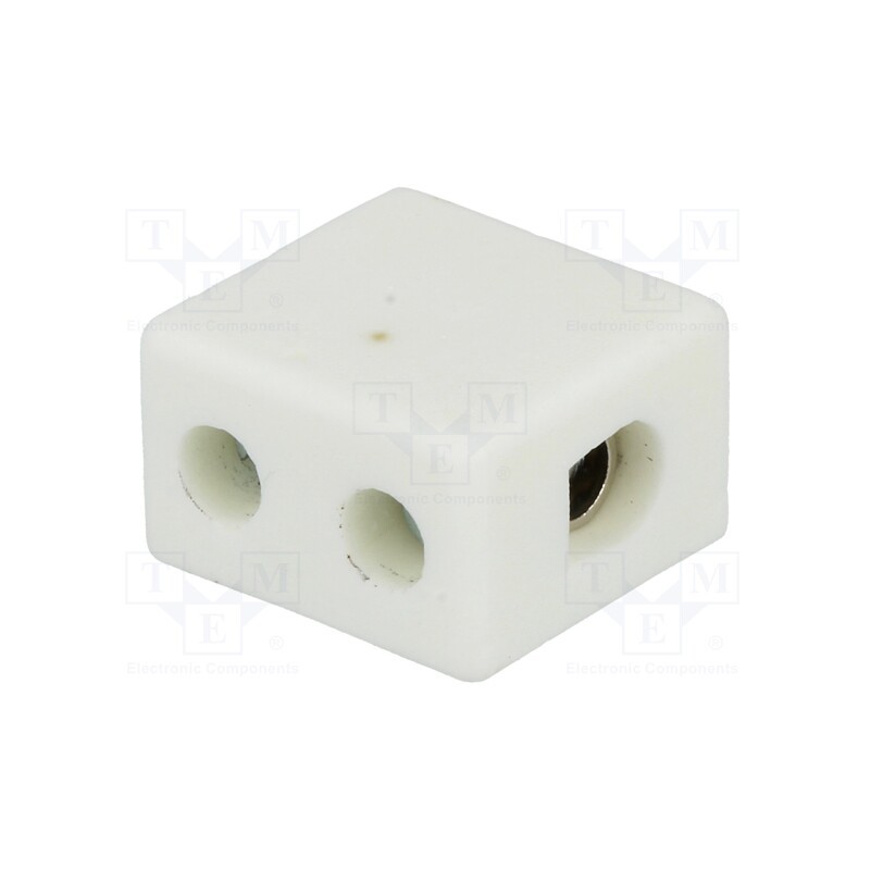 10 pcs : 80721516 - Terminal block, screw terminal, 10mm2, 450V, 57A, ways: 1, H: 20mm