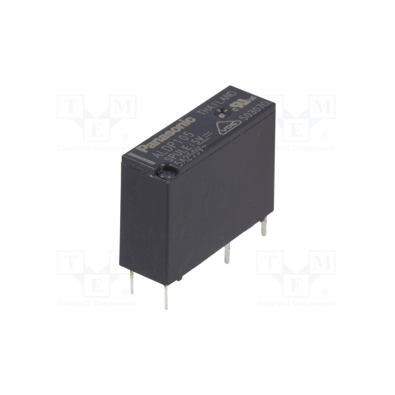 10 pcs : ALDP105 - Relay: electromagnetic, SPST-NO, Ucoil: 5VDC, Icontacts max: 5A