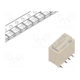 10 pcs : FTR-B4GB003Z-B05 - Relay: electromagnetic, DPDT, Ucoil: 3VDC, 2A, 0.3A/125VAC, SMT