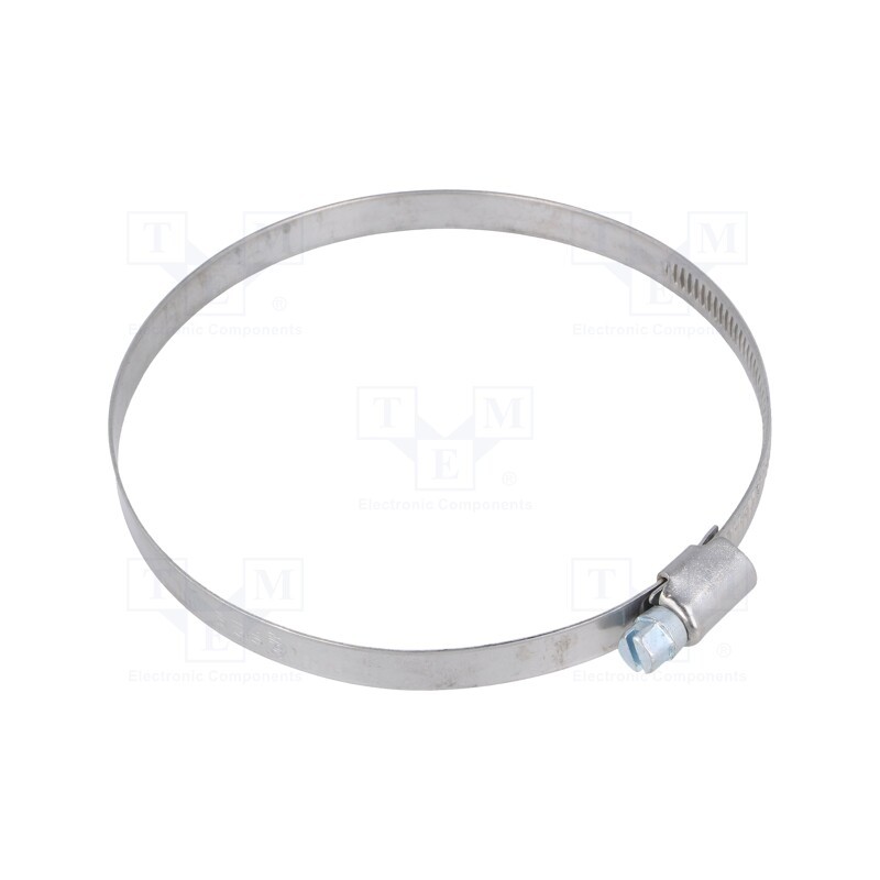 10 pcs : D4090 -AS - Worm gear clamp, W: 9mm, Clamping: 90÷110mm, D, W4, DIN 3017