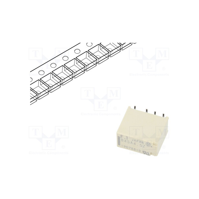10 pcs : FTR-B4SA4.5Z-B05 - Relay: electromagnetic, DPDT, Ucoil: 4.5VDC, 2A, 0.3A/125VAC, SMT