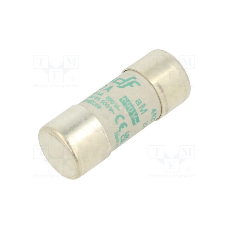 10 pcs : 442140 - Fuse: fuse, aM, 40A, 690VAC, ceramic,cylindrical,industrial