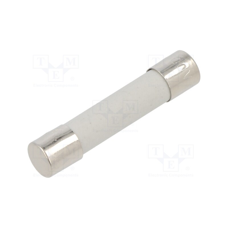 10 pcs : 7022.058 - Fuse: fuse, ultra rapid, 630mA, 500VAC, ceramic,cylindrical, A12FA