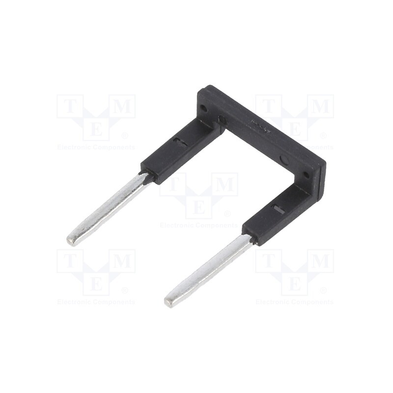 10 pcs : ZGZP80-2 BK - Connection bridge, 10A, 250VAC, Electr.connect: Push-in, black