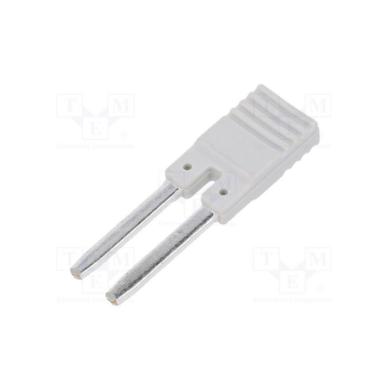 10 pcs : ZGZP-2 GY - Connection bridge, 10A, 250VAC, Electr.connect: Push-in, grey