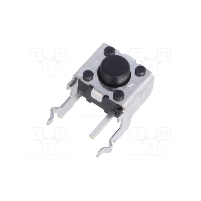 10 pcs : B3F-3120 - Microswitch TACT, SPST-NO, Pos: 2, 0.05A/24VDC, THT, none, 0.98N