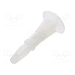 50 pcs : 8G820V40622 - Assembly stud, polyamide, L: 11.1mm, latch/latch, Ø2: 4.75mm
