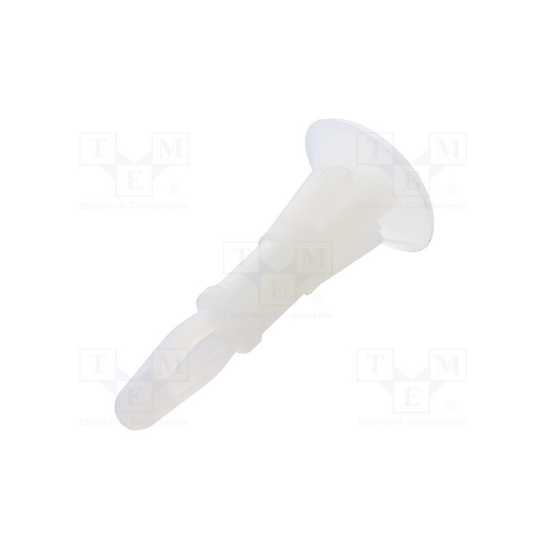 50 pcs : 8G820V40622 - Assembly stud, polyamide, L: 11.1mm, latch/latch, Ø2: 4.75mm