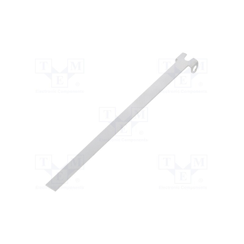 10 pcs : 6141234 - Straight lever, 57mm, DC series, Colour: silver, DC
