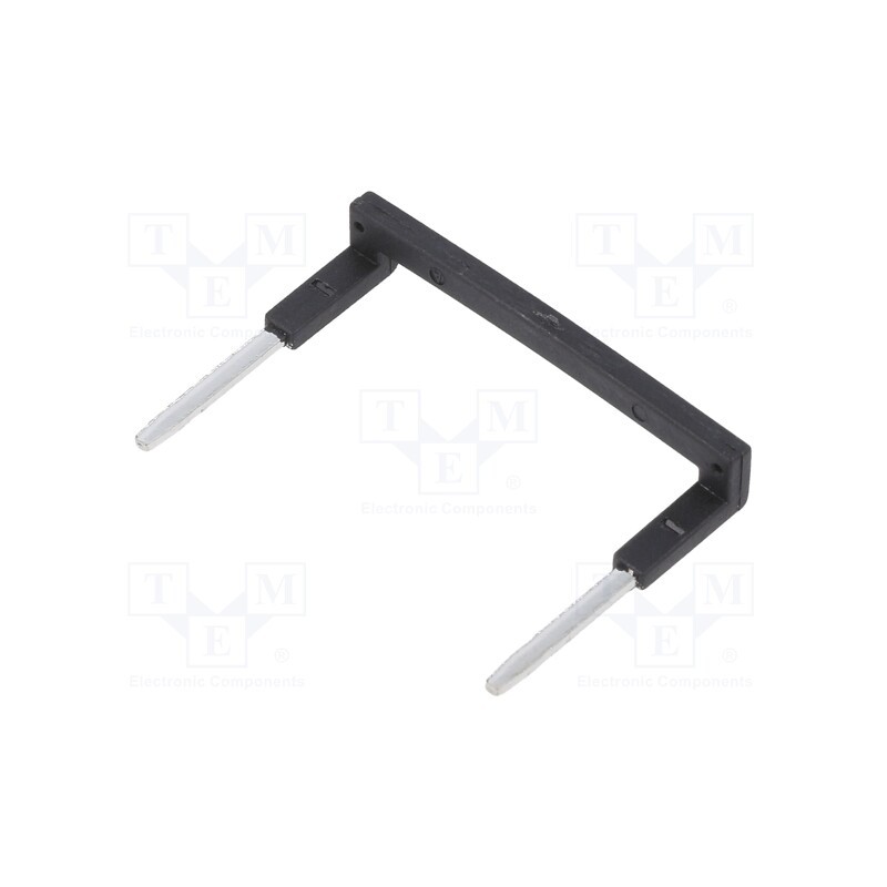 10 pcs : ZGZP4-2 BK - Connection bridge, 10A, 250VAC, Electr.connect: Push-in, black