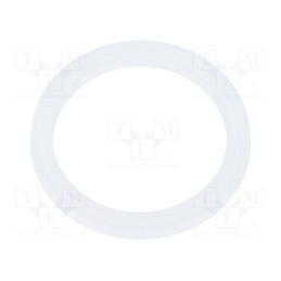 50 pcs : 107 F M16 PE - Gasket, polyetylene, Thk: 1.1mm, Øint: 16mm, Øout: 20.9mm, M16
