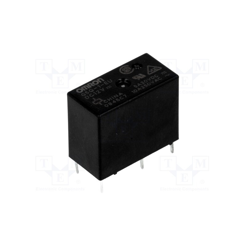 10 pcs : G5Q-1-EU 12VDC - Relay: electromagnetic, SPDT, Ucoil: 12VDC, Icontacts max: 10A