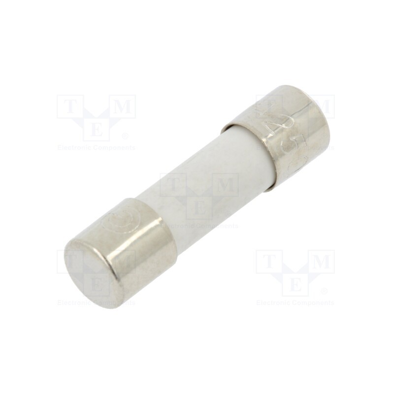 10 pcs : TCC-20A - Fuse: fuse, time-lag, 20A, 250VAC, ceramic, 5x20mm, brass, bulk