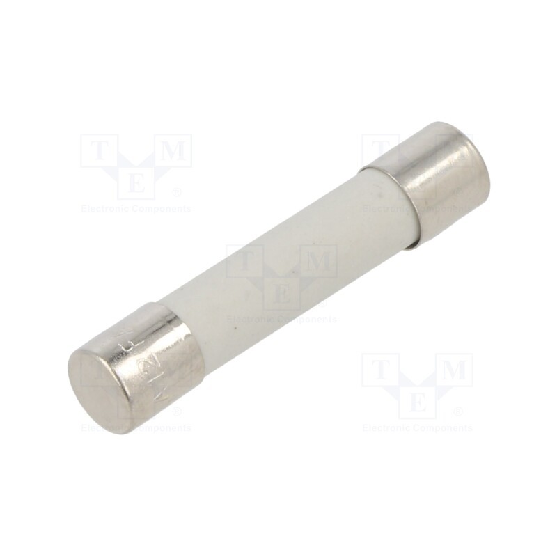 10 pcs : 7022.059 - Fuse: fuse, ultra rapid, 800mA, 500VAC, ceramic,cylindrical, A12FA