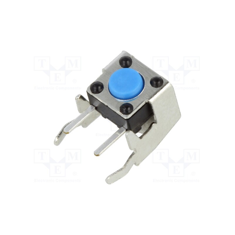 10 pcs : PTS645VM312LFS - Microswitch TACT, SPST-NO, Pos: 2, 0.05A/12VDC, THT, none, 1.6N