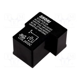 10 pcs : S12-PCS-24 - Relay: electromagnetic, SPDT, Ucoil: 24VDC, Icontacts max: 20A