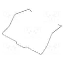 50 pcs : 96.71 - Fastening clip, 96.04,96.74, Series: 56.34