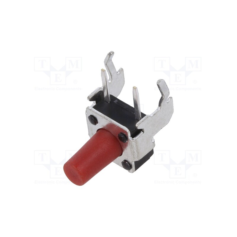 10 pcs : TL1105SF250Q - Microswitch TACT, SPST-NO, Pos: 2, 0.05A/12VDC, THT, 2.45N, 8.35mm