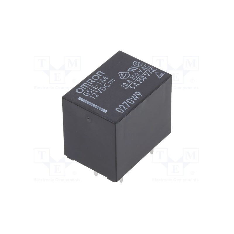 10 pcs : G5LE-1A4 12VDC - Relay: electromagnetic, SPST-NO, Ucoil: 12VDC, Icontacts max: 10A