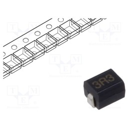 20 pcs : CM322522-3R3KL - Inductor: ferrite, SMD, 1210, 3.3uH, 180mA, 1.2Ω, Q: 30, freson: 65MHz