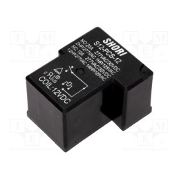 10 pcs : S12-PCS-12 - Relay: electromagnetic, SPDT, Ucoil: 12VDC, Icontacts max: 20A