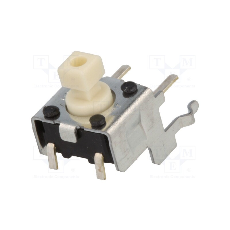 10 pcs : B3F-3150 - Microswitch TACT, SPST-NO, Pos: 2, 0.05A/24VDC, THT, none, 0.98N