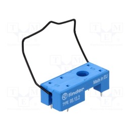 10 pcs : 95.13.2SMA - Socket, PIN: 5, 10A, 250VAC, PCB, for PCB, Series: 40.31,40.41, IP20