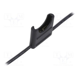 10 pcs : LPR-01B-16B - Fuse holder, 19mm, 15A, Leads: cables, 32V