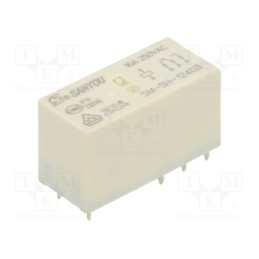 10 pcs : SM-SH-124D3 - Relay: electromagnetic, SPDT, Ucoil: 24VDC, Icontacts max: 16A